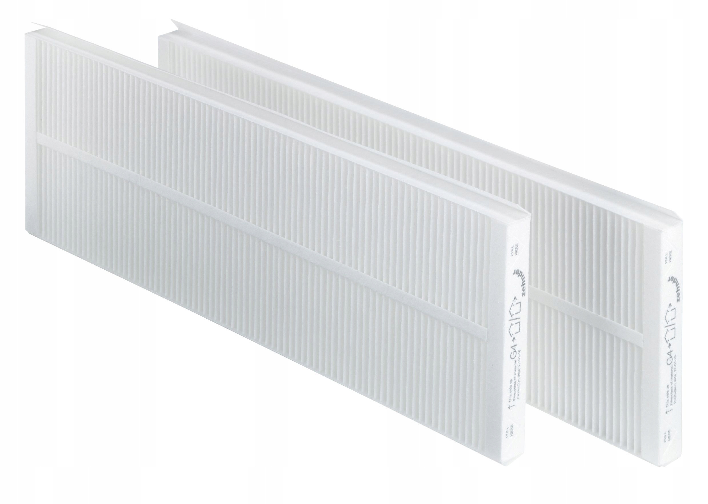 Filtry do rekuperatora G4 zestaw Zehnder ComfoAir oryginalne Q350/450/600