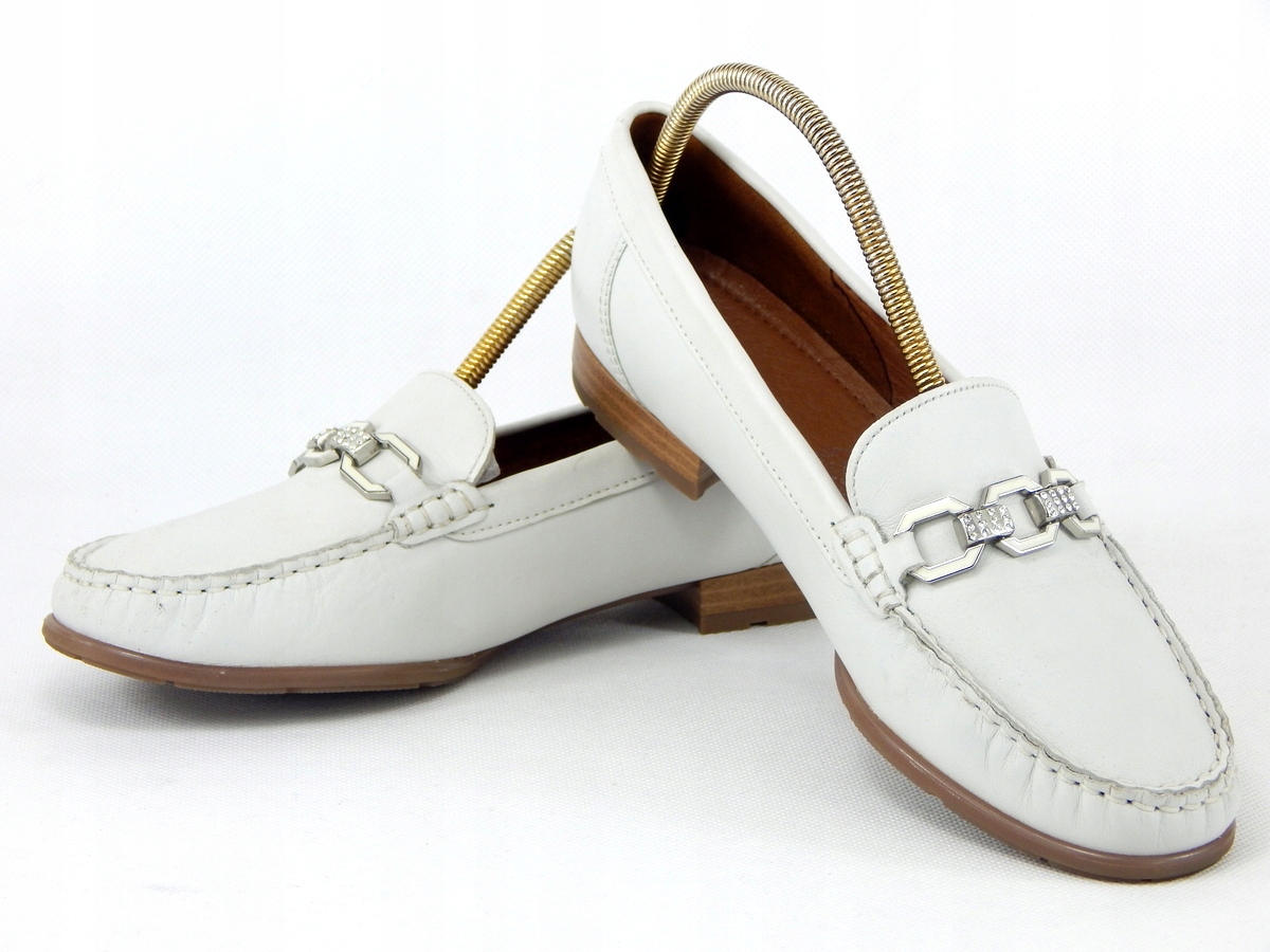 Buty ze skóry ara r 38,5 dł 24,7 cm Wzór dominujący bez wzoru