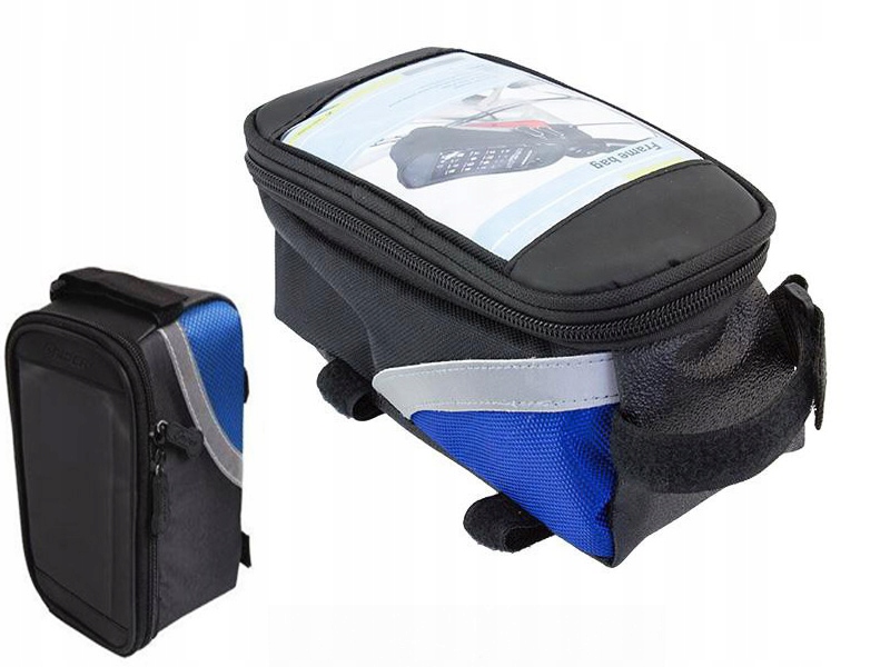 TORBA ROWEROWA NA TELEFON SAKWA na ramę ROWER POKROWIEC