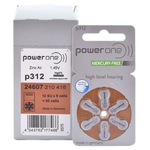 

Baterie Varta Power One Typ 312 Mf PR41 60szt.