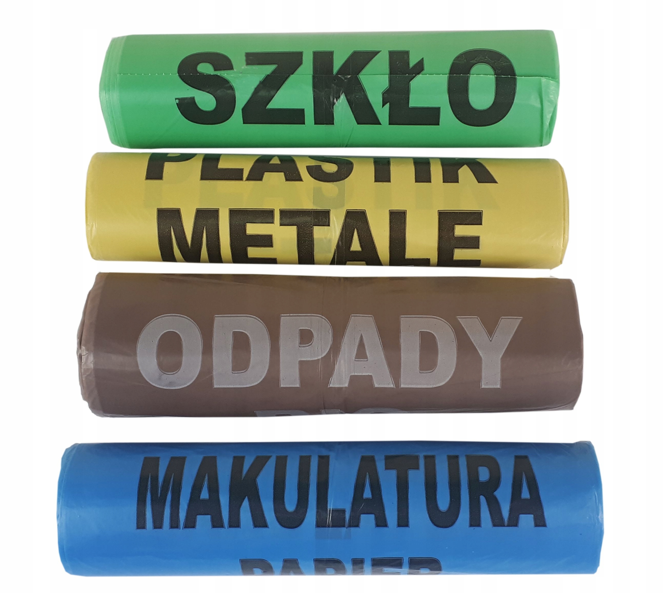 

Worki na śmieci 35l Do Segregacji Zestaw 4x50szt