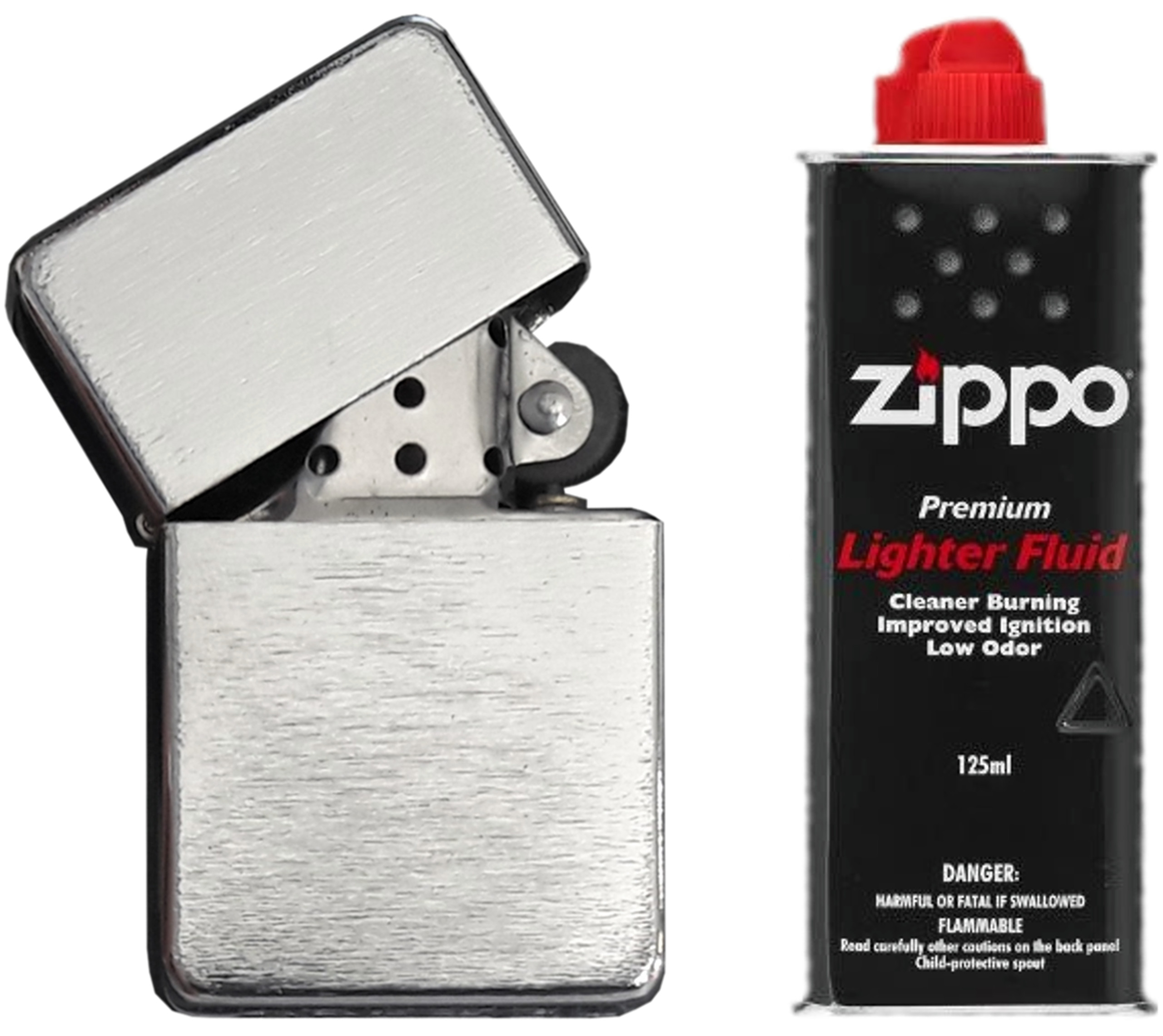 

Zestaw Zapalniczka Benzynowa Benzyna Zippo 125ml