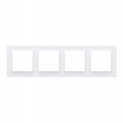 SIMON 10 RAMKA POCZWÓRNA CR4/11 BIAŁY