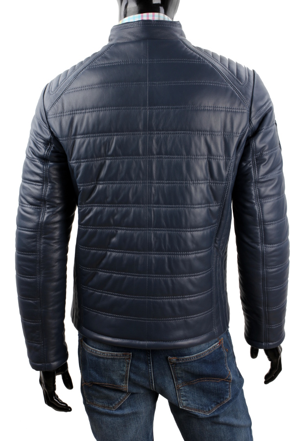 Kurtka Skórzana Pikowana Męska DORJAN LUI074 XS S Rozmiar S