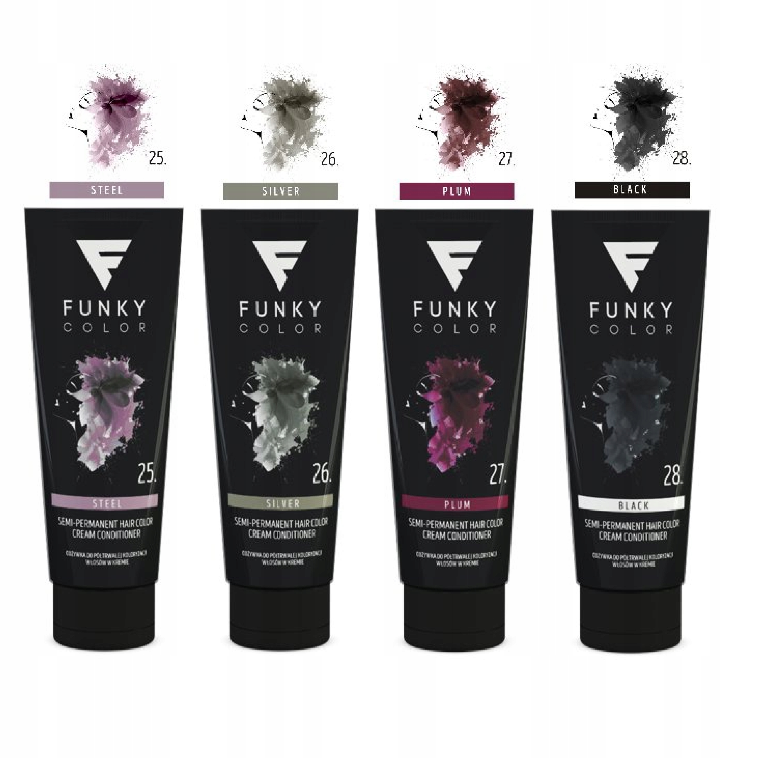 FUNKY COLOR odżywka koloryzująca TONER 100 ml Opakowanie tubka