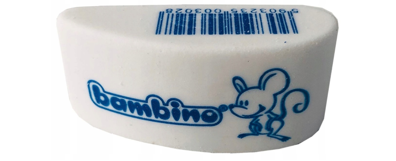 BAMBINO GUMKA MYSZKA biała 1 sztuka Stan opakowania oryginalne