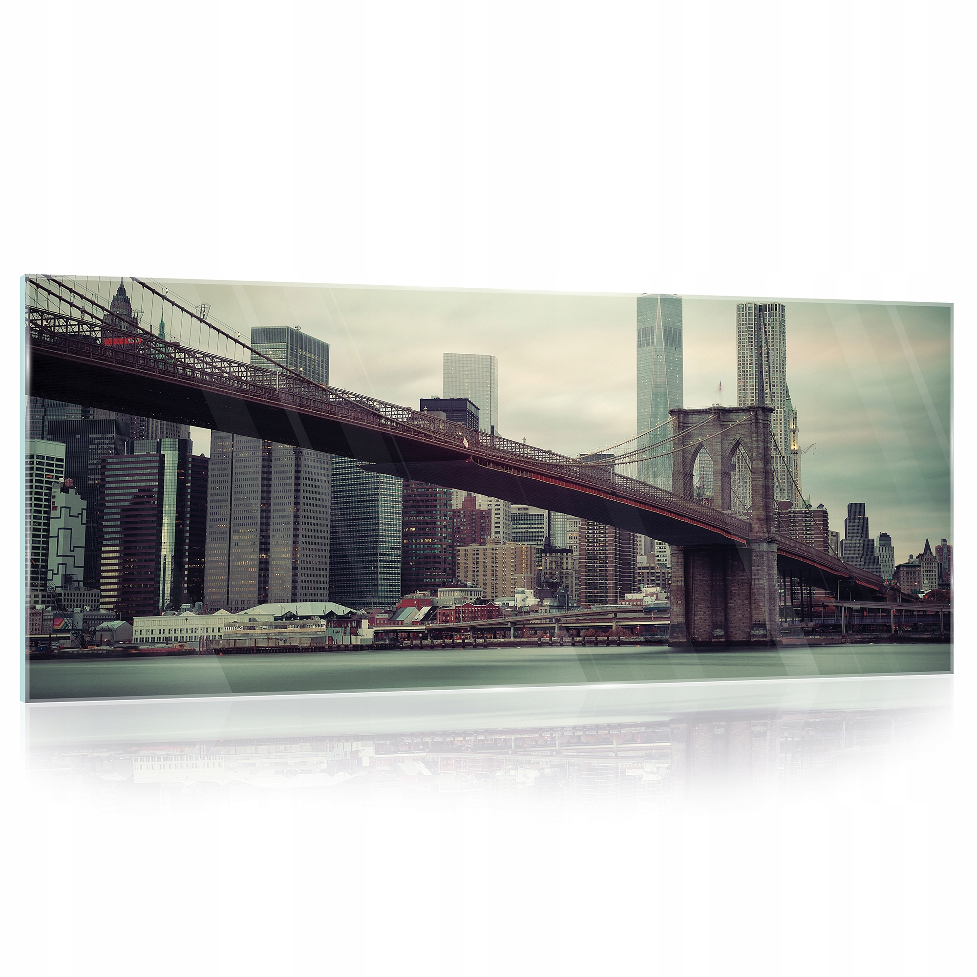 Skleněný obraz Most moderní velký 125x50