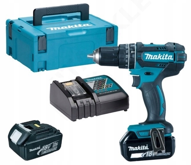 

Makita DHP482RFJ Wkrętarka Udarowa 2x3.0Ah Makpac