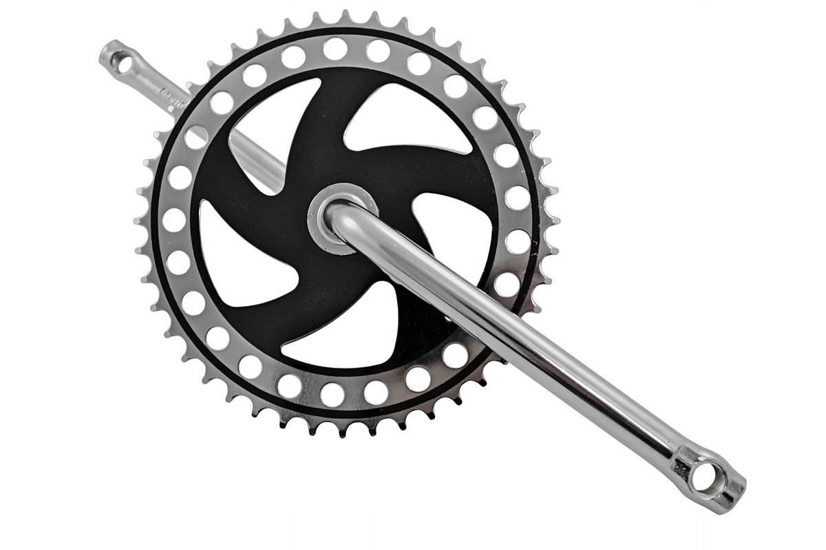 KORBA KOR13 BMX CRMO UTWARDZONA 44T SREBRNA KPL S