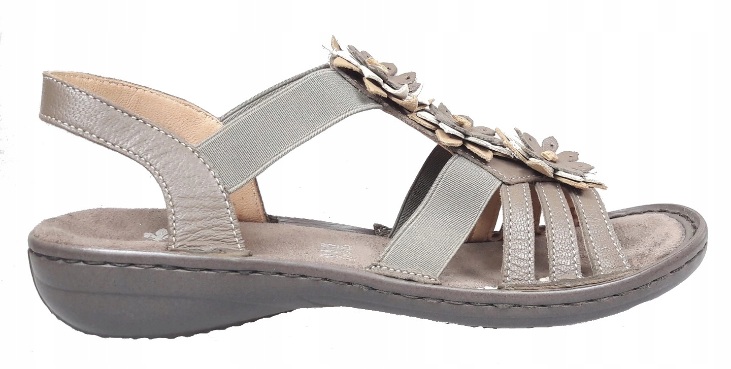Rieker Sandály 60858-64 Bronz r36