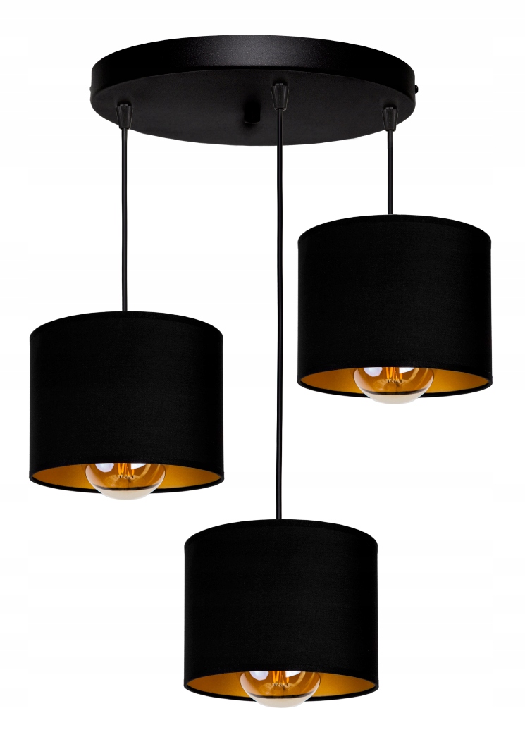 

Lampa Wisząca Sufitowa Żyrandol Abażur Nowoczesna