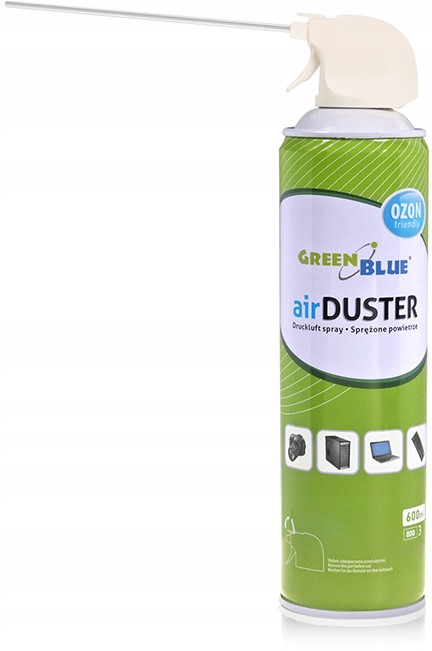 АКЦИЯ - СЖАТЫЙ ВОЗДУХ + ТРУБКА 600 мл GREEN