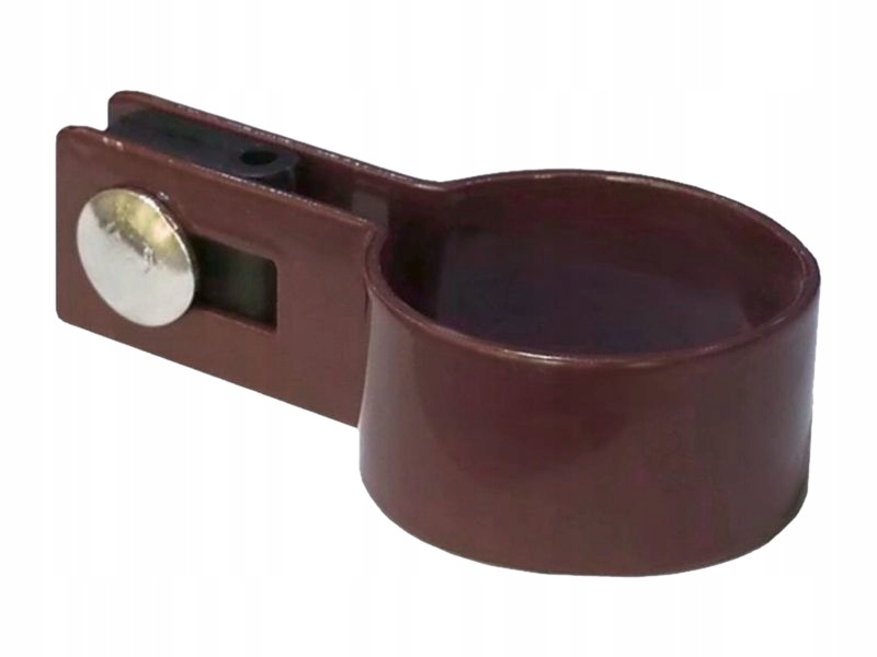 

Obejma końcowa do paneli słupek fi 48 mm Brązowa