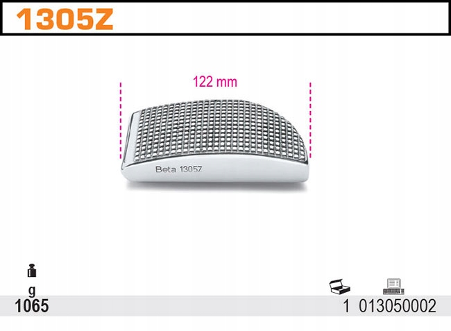 МЕТАЛЛИЧЕСКАЯ НАКОВАЛЬНЯ 122MM 1065G BETA 1305Z