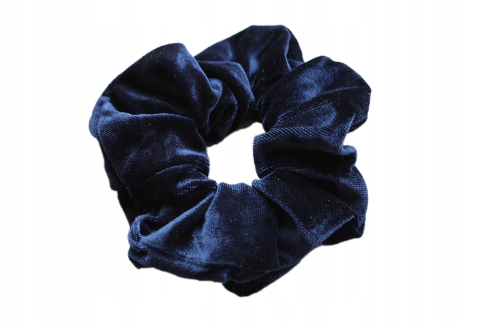 

Gumka do włosów Frotka welurowa Granatowa