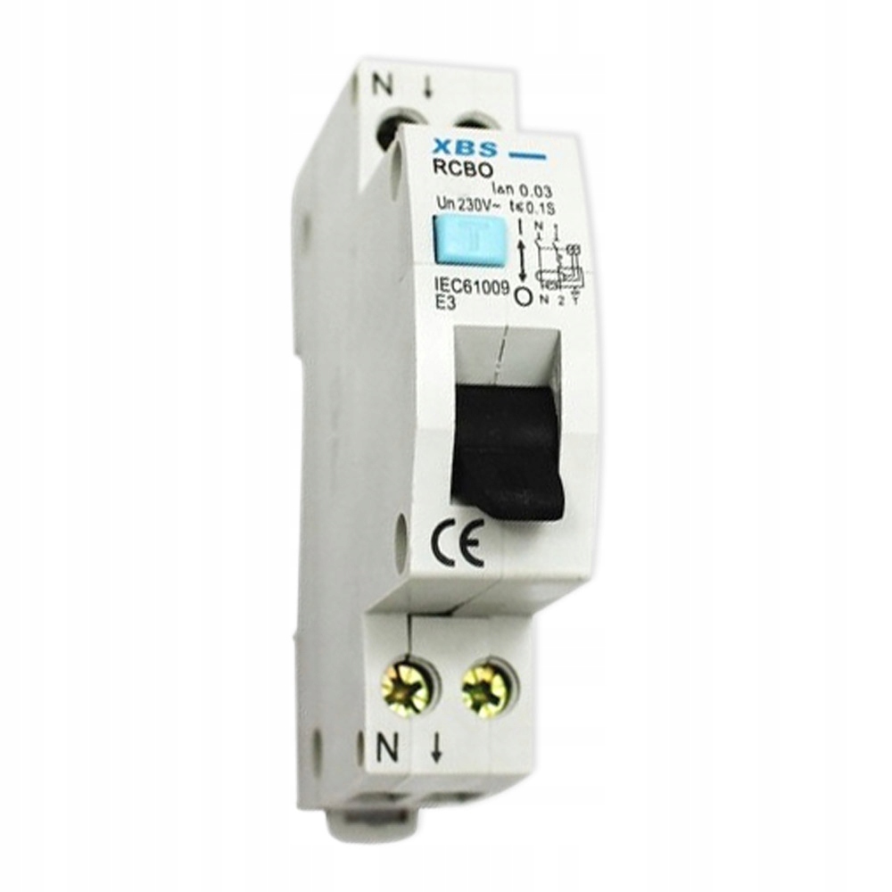 

Wyłącznik Różnicowo-nadprądowy Różnicówka 1P+N 25A