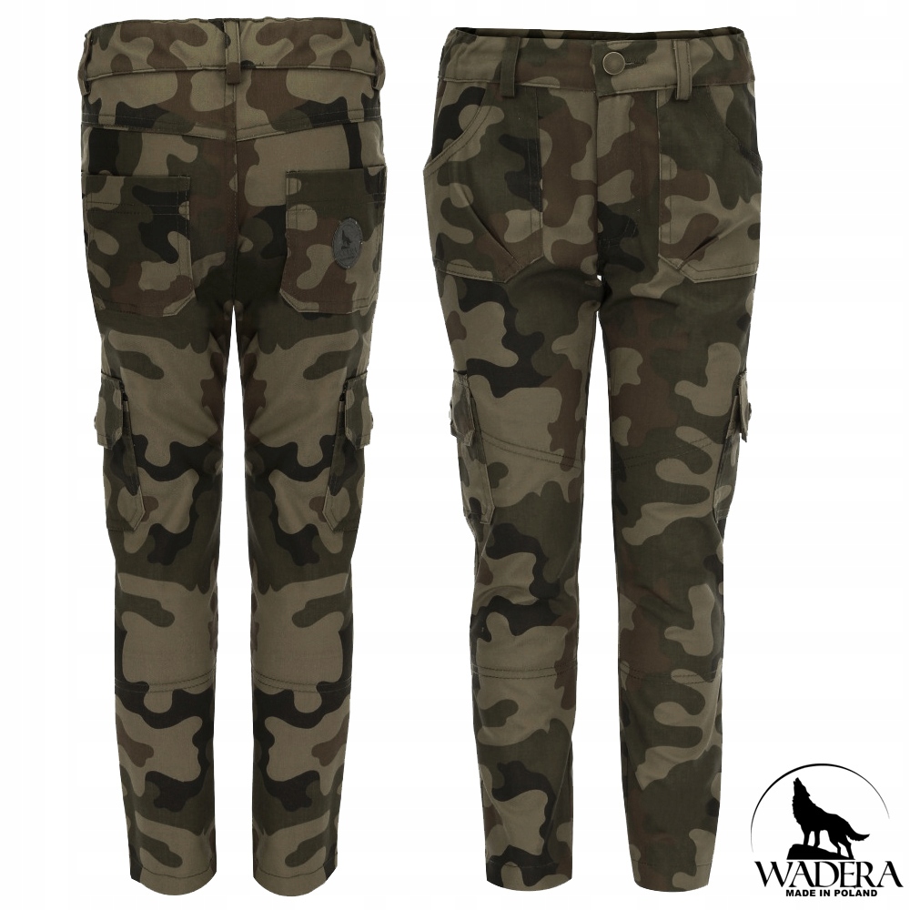 Bojové maskáčový kalhoty maskáčový pro děti maskáčový Wadera