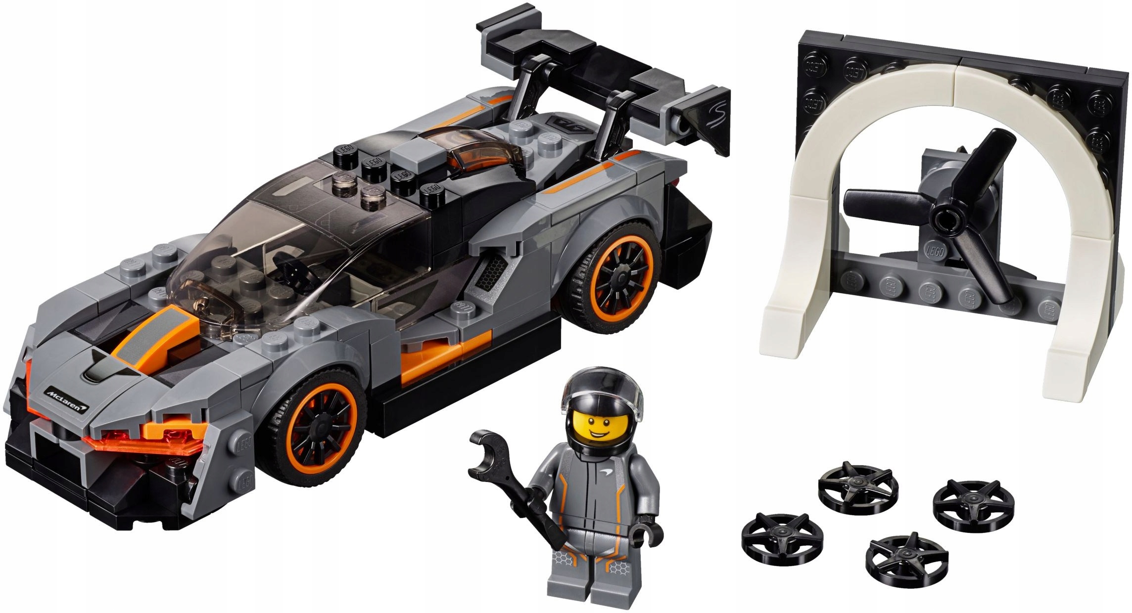 LEGO SPEED CHAMPIONS McLaren Senna GT3 75892 Liczba elementów 219 szt.