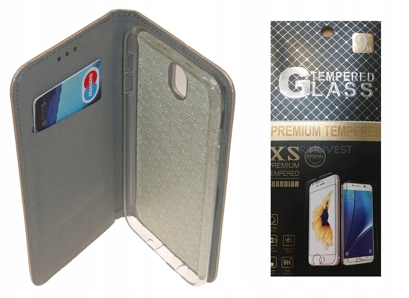 

Kabura Etui BookMagnet do Samsung J7 2017 Szkło