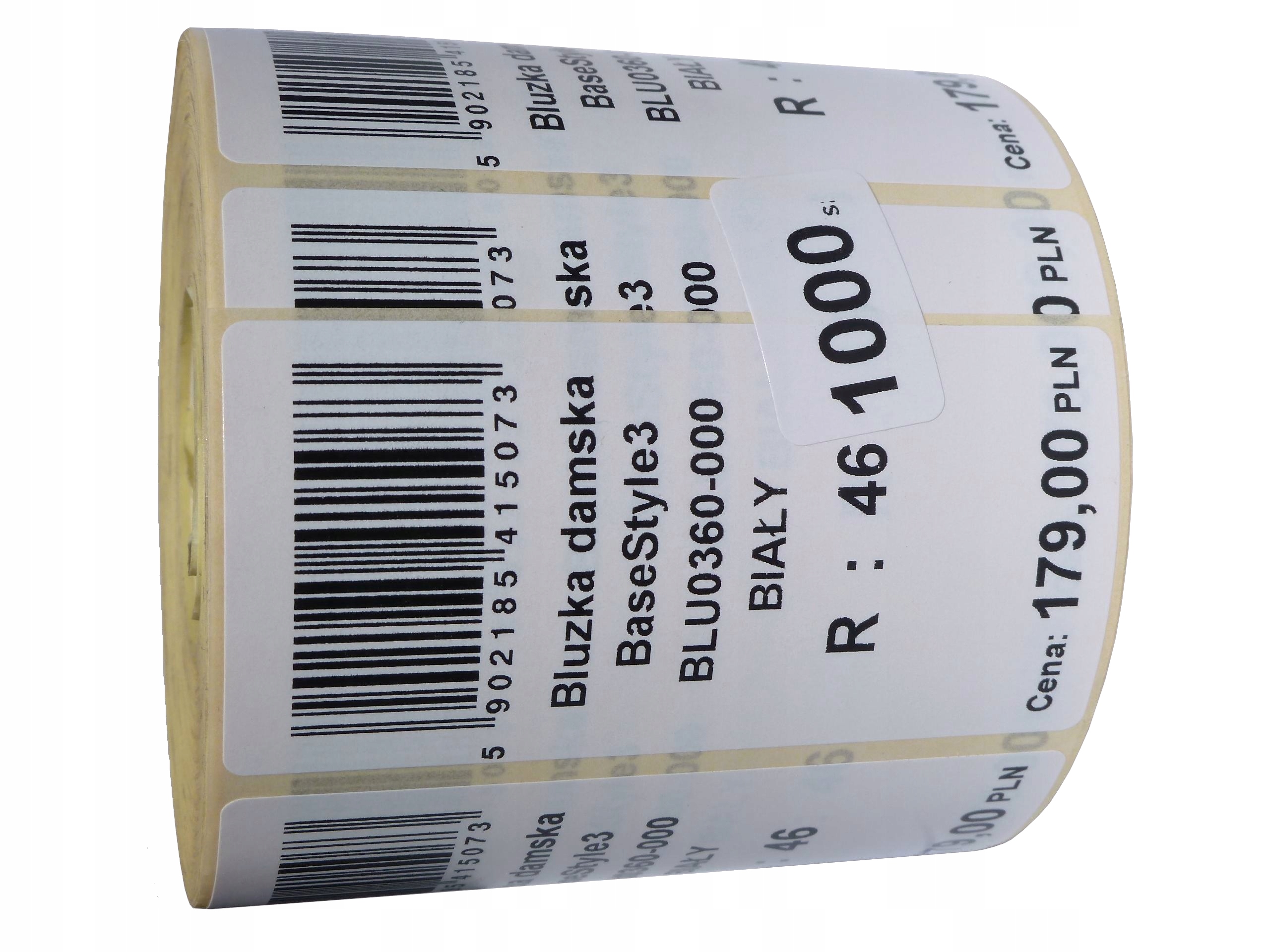 

naklejki nalepki etykiety samoprzylepne druk 76x38