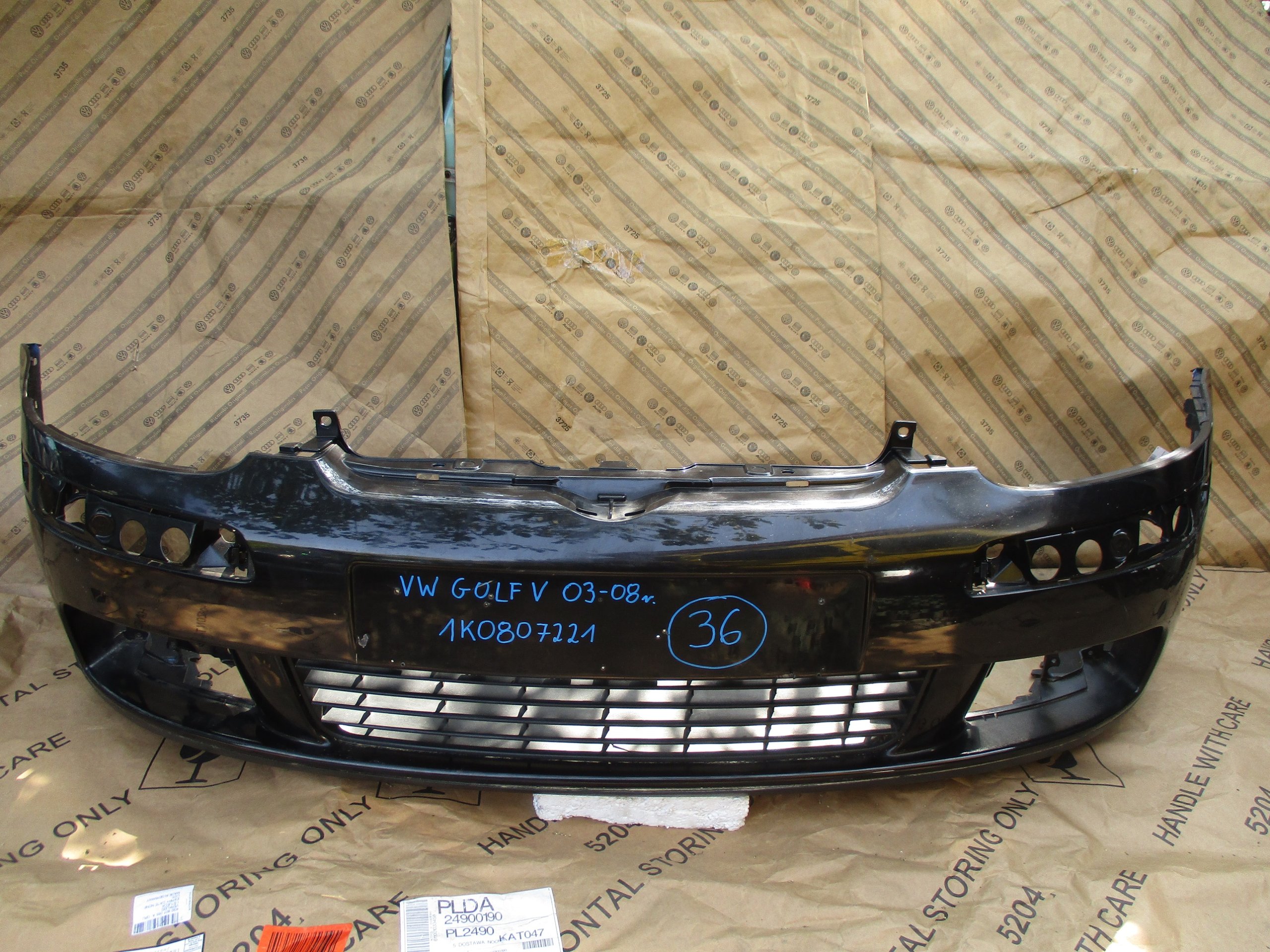 bumper front front VW Golf V 1K0807221