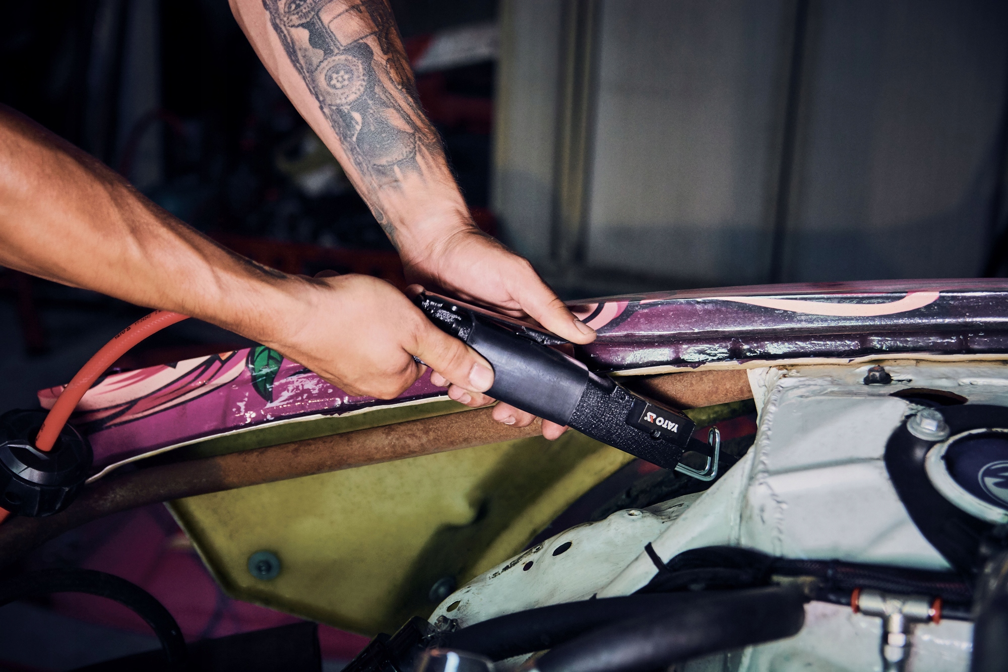 YATO WYRZYNARKA PNEUMATYCZNA DO DREWNA METALU Producent code YT 09955