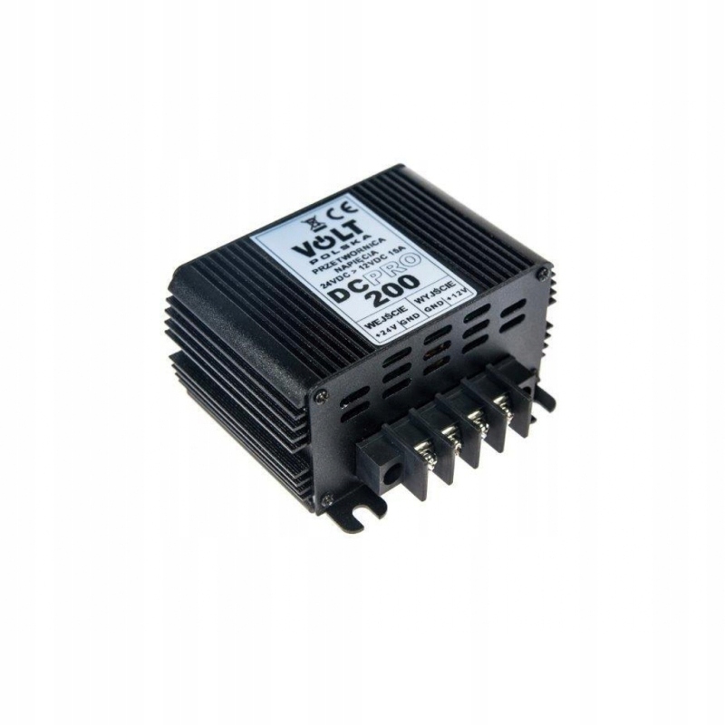 REDUKTOR NAPIĘCIA 24V/12V 15A 200W przetwornica