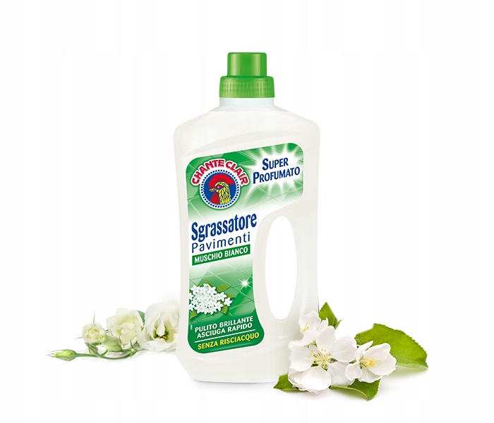 5X Chante Clair, Tekutý čistič podlah Bílé pižmo, 750 ml