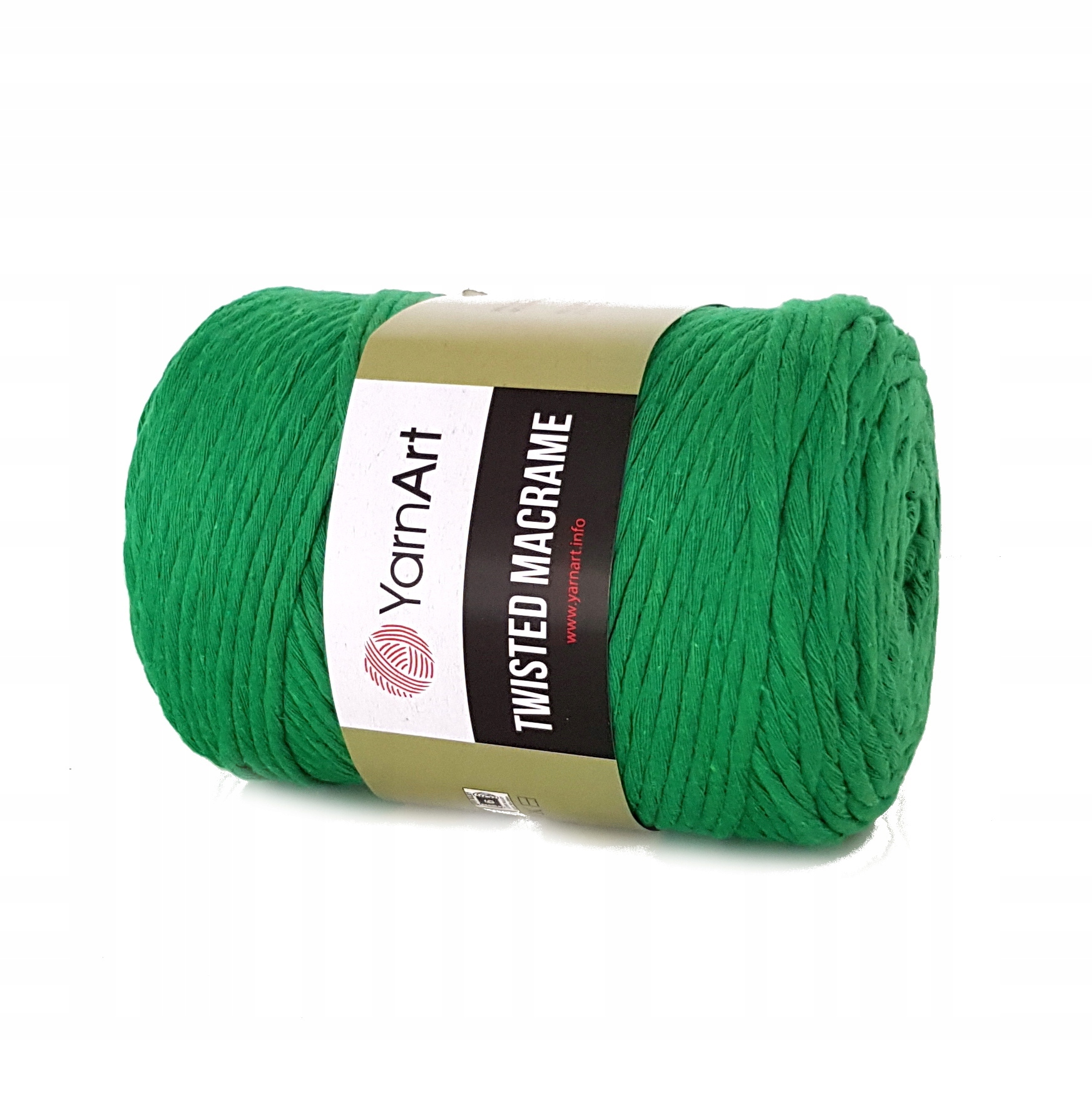 Twisted Macrame sznurek do makramy piórka Zielony