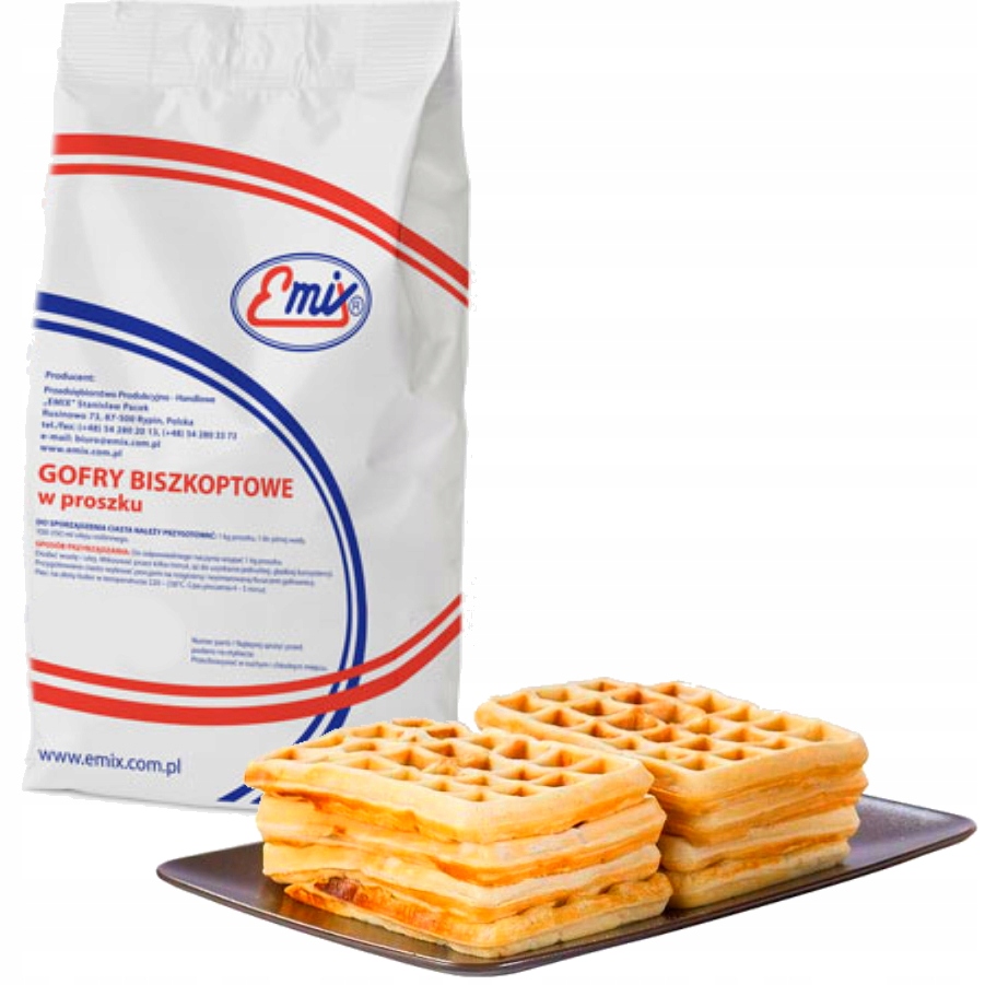 

Emix Mieszanka Ciasto Gofry proszek 0,5kg