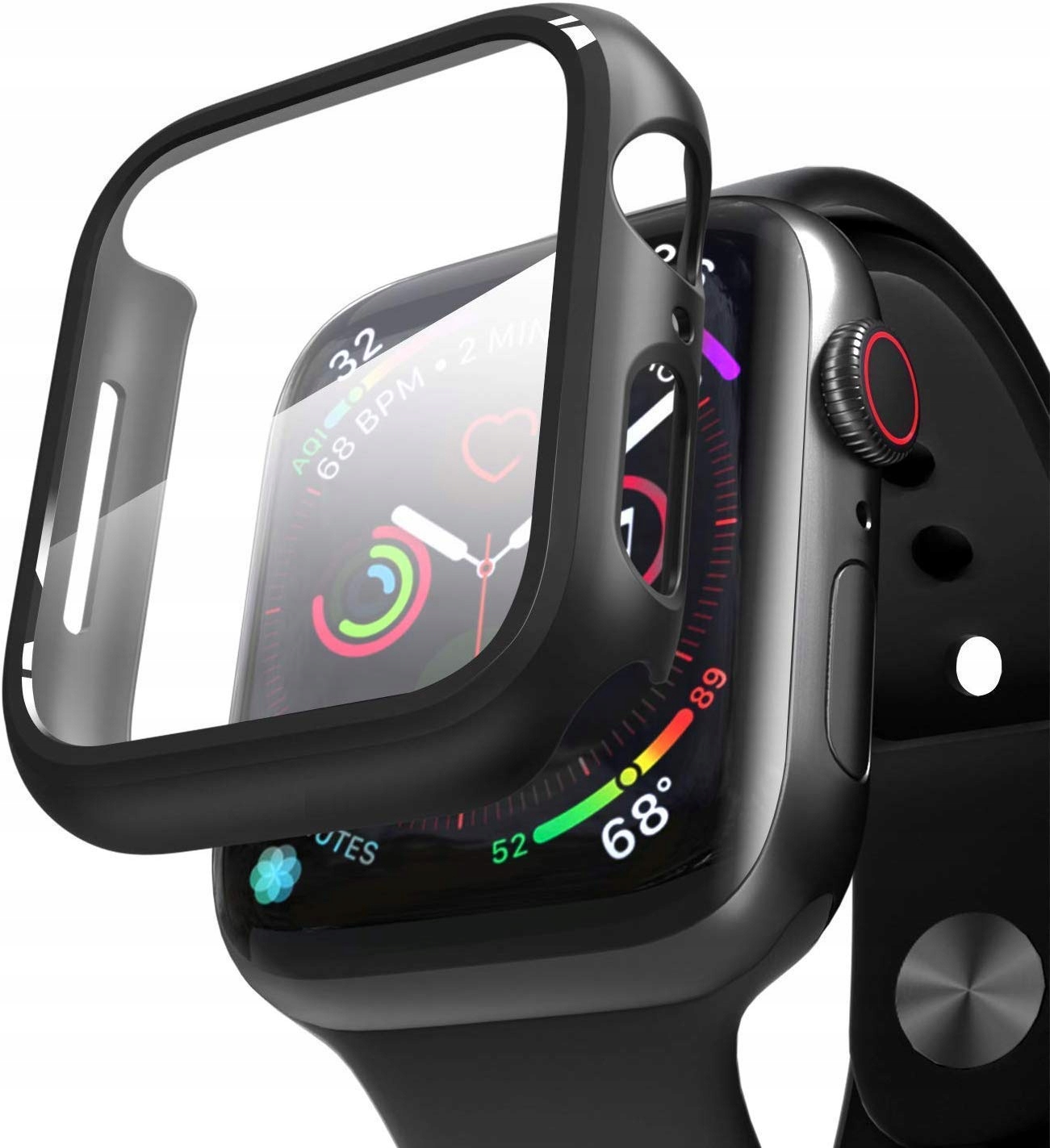 

Etui +szkło Hartowane Do Apple Watch 4/5/6/SE 40MM