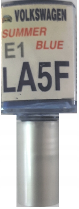 

Vw LA5F E1 Summer Blue Lakier Zaprawka Do Rys Ara