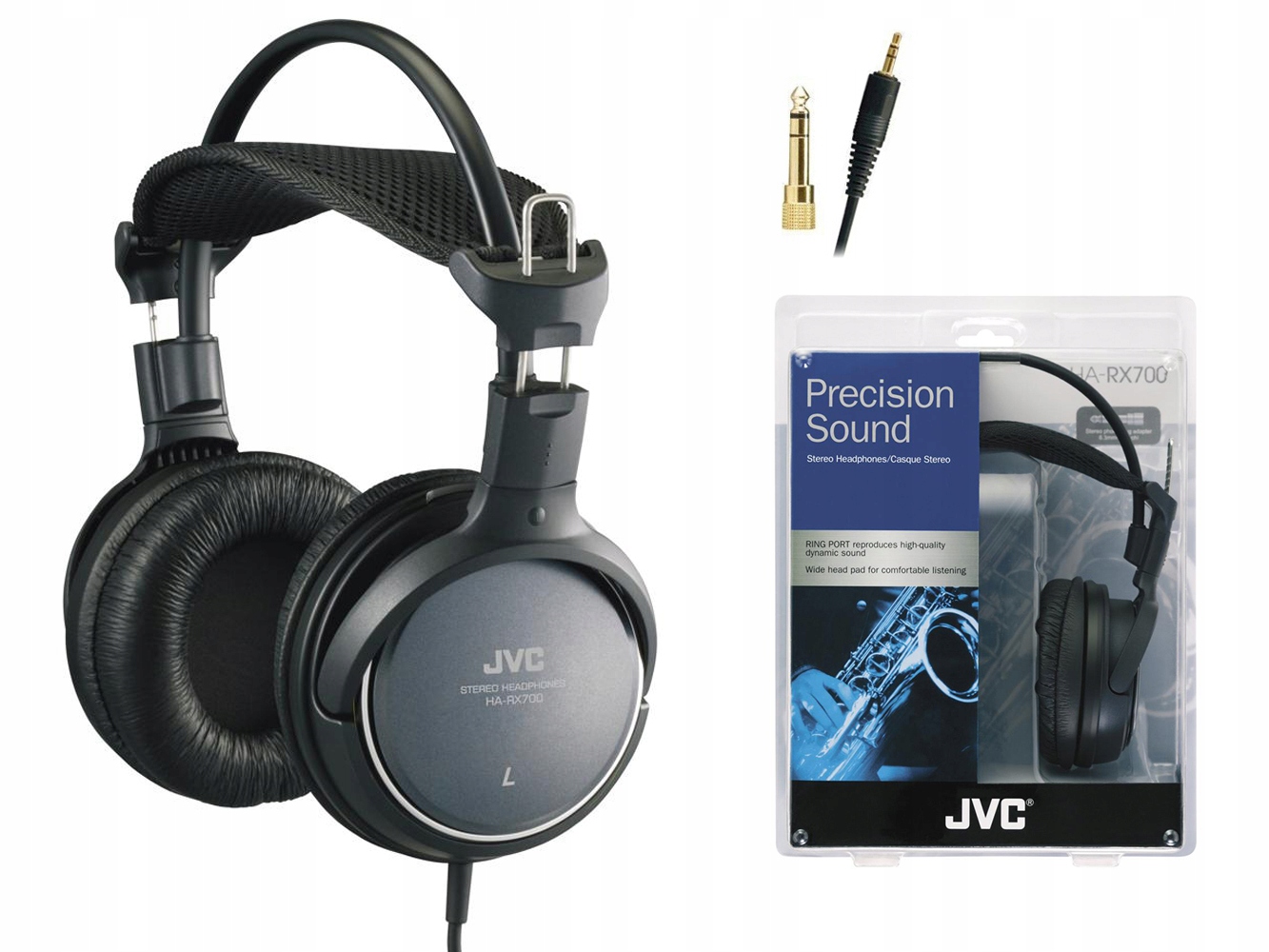 

Jvc HA-RX700 Precision Sound Słuchawki Nauszne