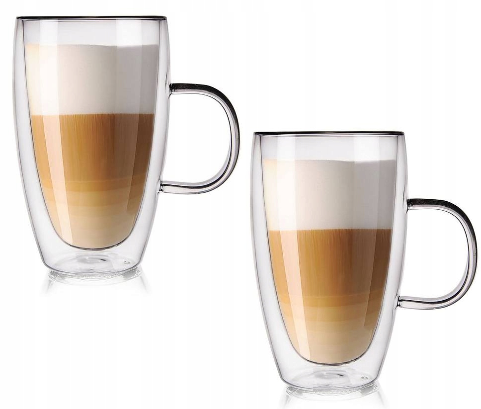 ЧАШКИ ТЕПЛОВОЙ С ДВОЙНОЙ СТЕНКОЙ 450 МЛ 2 ШТ