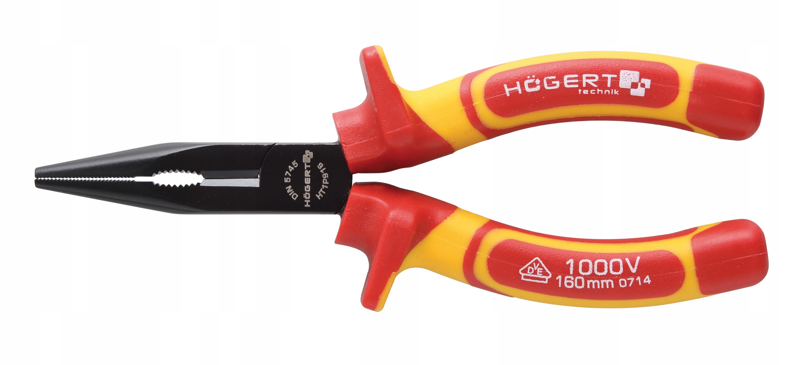 

Szczypce Wydłużone Proste 160mm Vde Hogert HT1P913