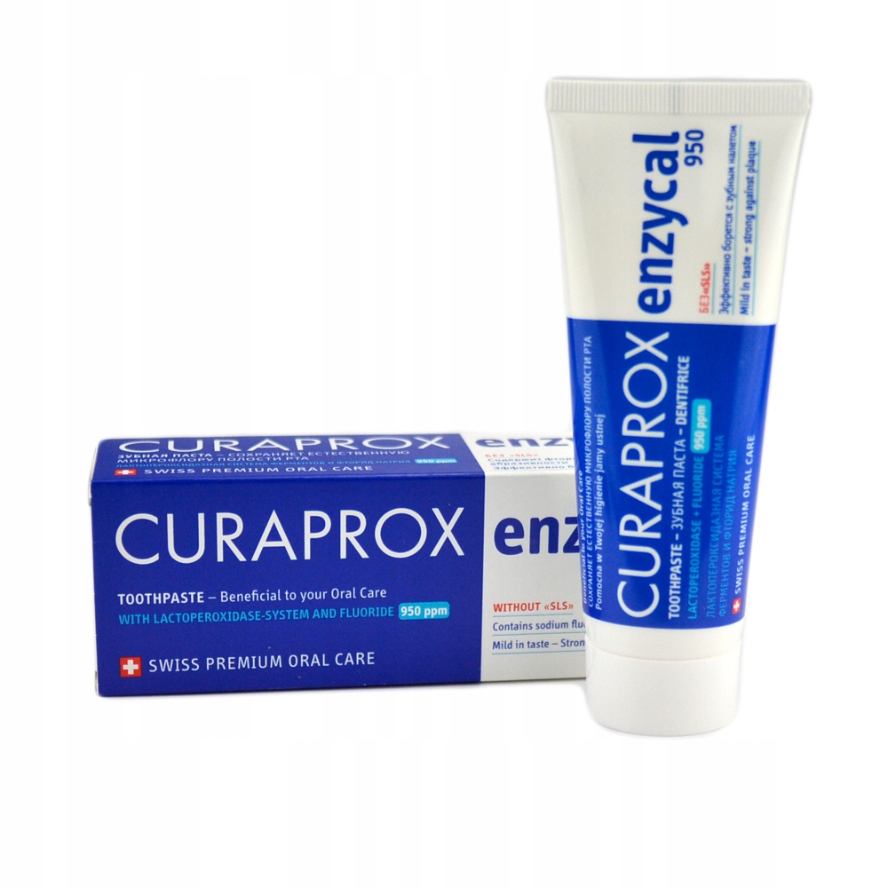 

Curaprox Enzycal 950 Ppm Fluoru Pasta Do Zębów 75