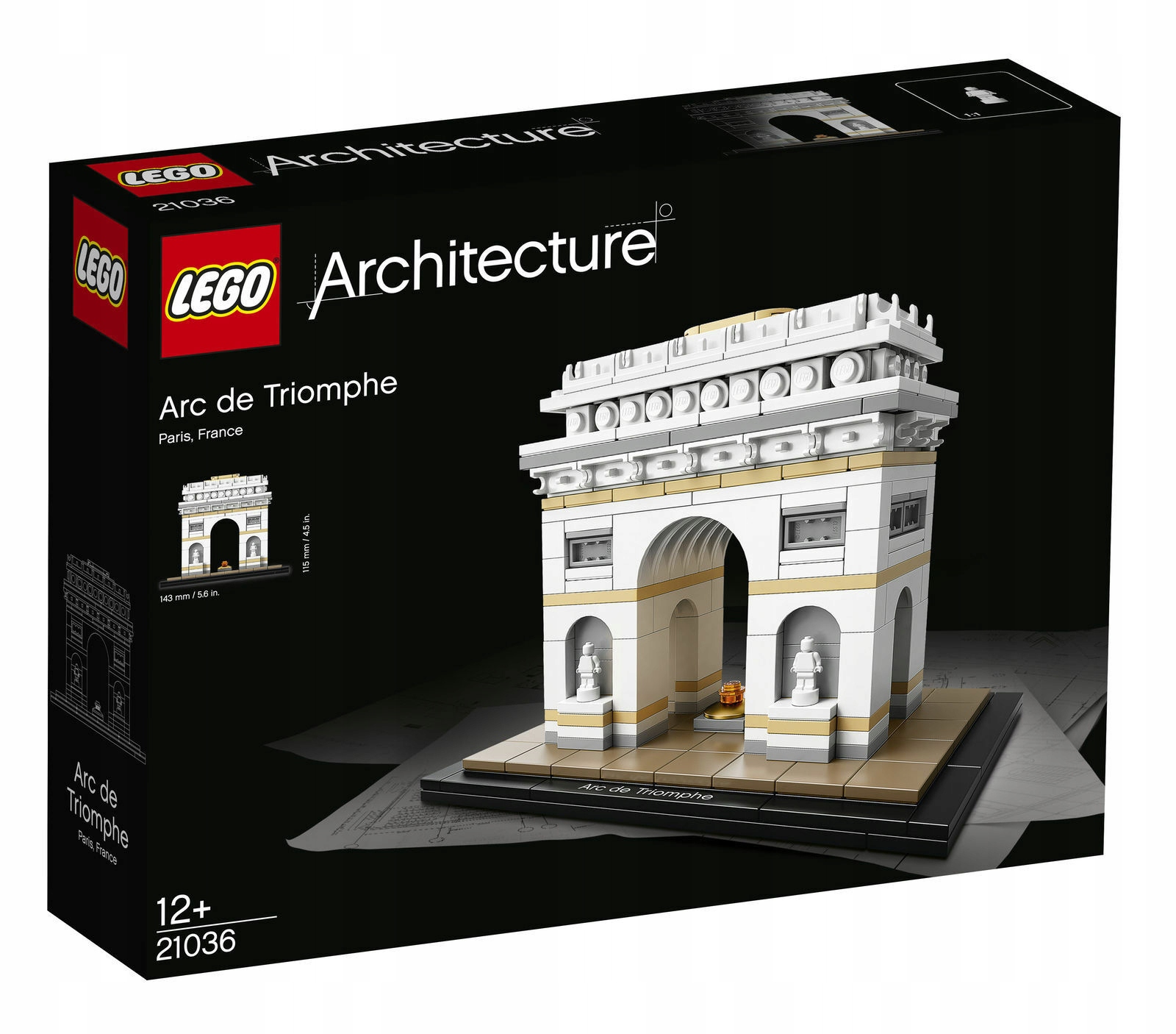 LEGO Architecture 21036 Łuk Tryumfalny NOWE Marka LEGO