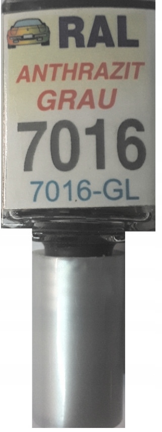 RAL 7016 ANTHRAZITGRAU LAKIER ZAPRAWKA DO RYS 10 ML ARASYSTEM