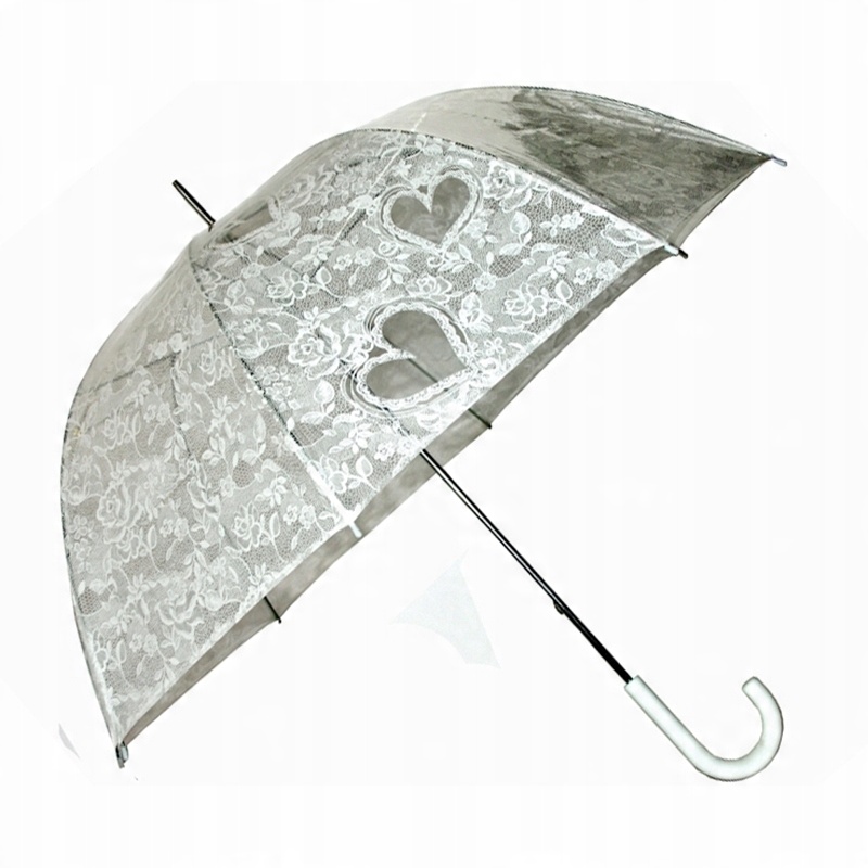 

Parasol Przezroczysty Impliva Koronka Parasolka