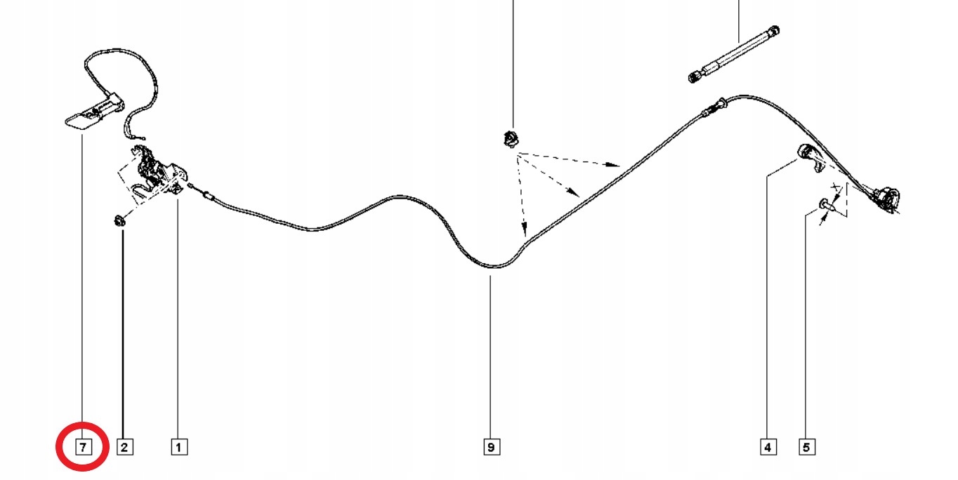 NOWY RYGIEL RĄCZKA OTWIERANIA MASKI TALISMAN