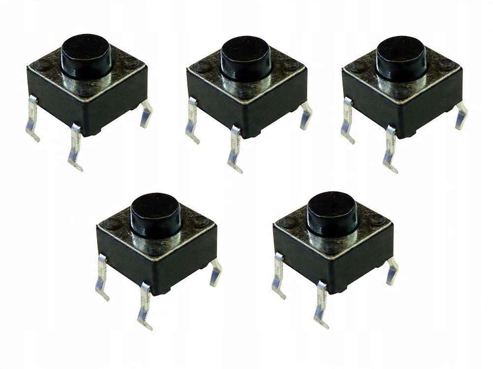 

mikro switch przycisk 6x6 4 pin 0,5 mm 1,3,6 mm x5