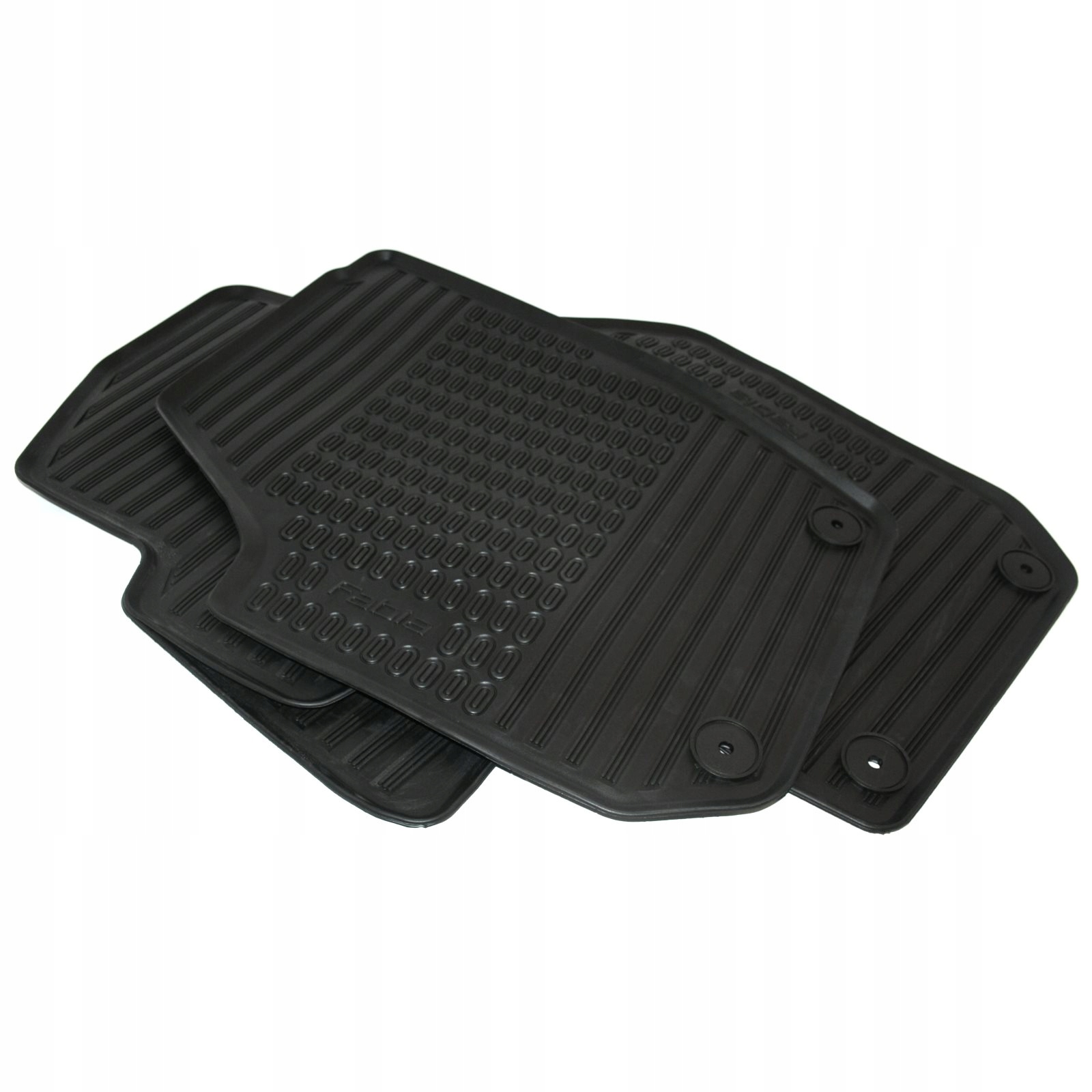 Коврики Skoda OE резиновыеj1061550 4 el.