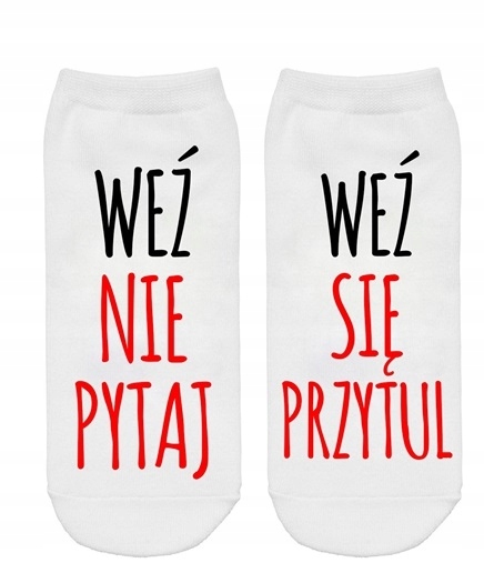

Śmieszne Skarpetki Weź Się Przytul
