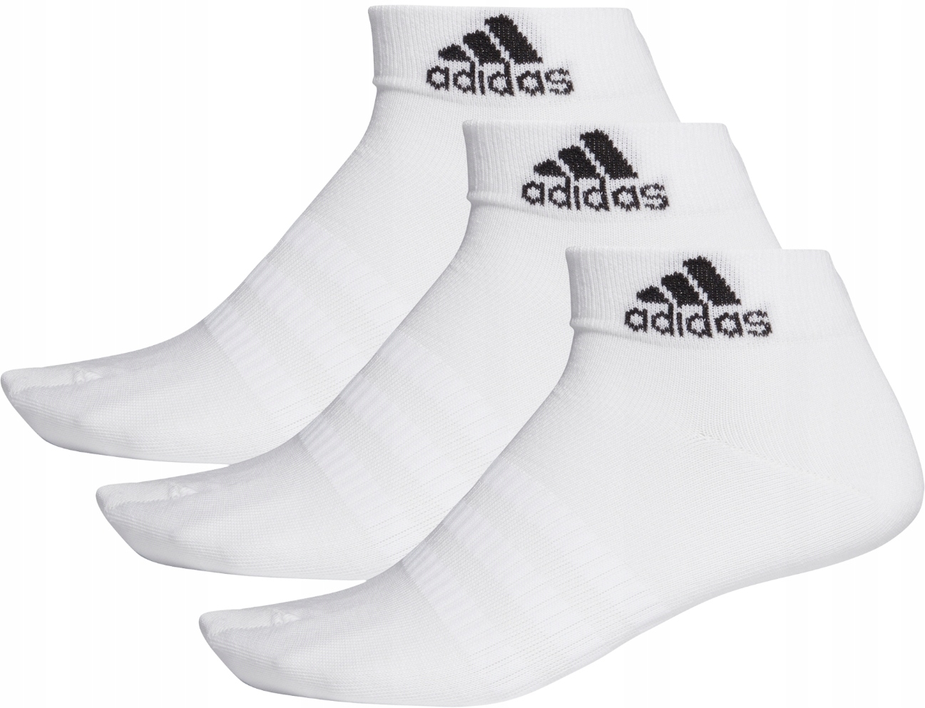 

Adidas Skarpety Średnie Ankle r.37-39 Białe 3PAK