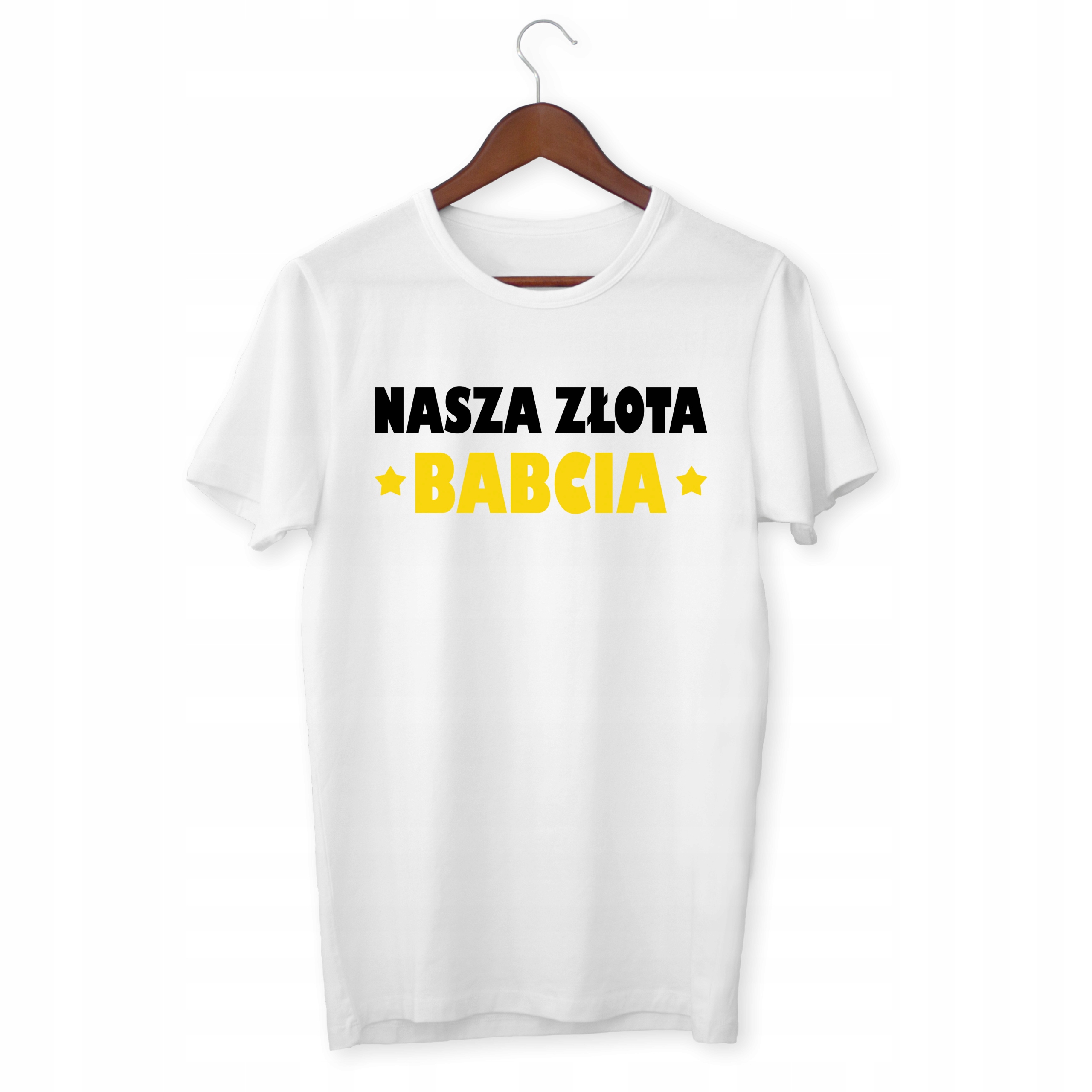 

Prezent Na Dzień Babci Koszulka Złota Babcia