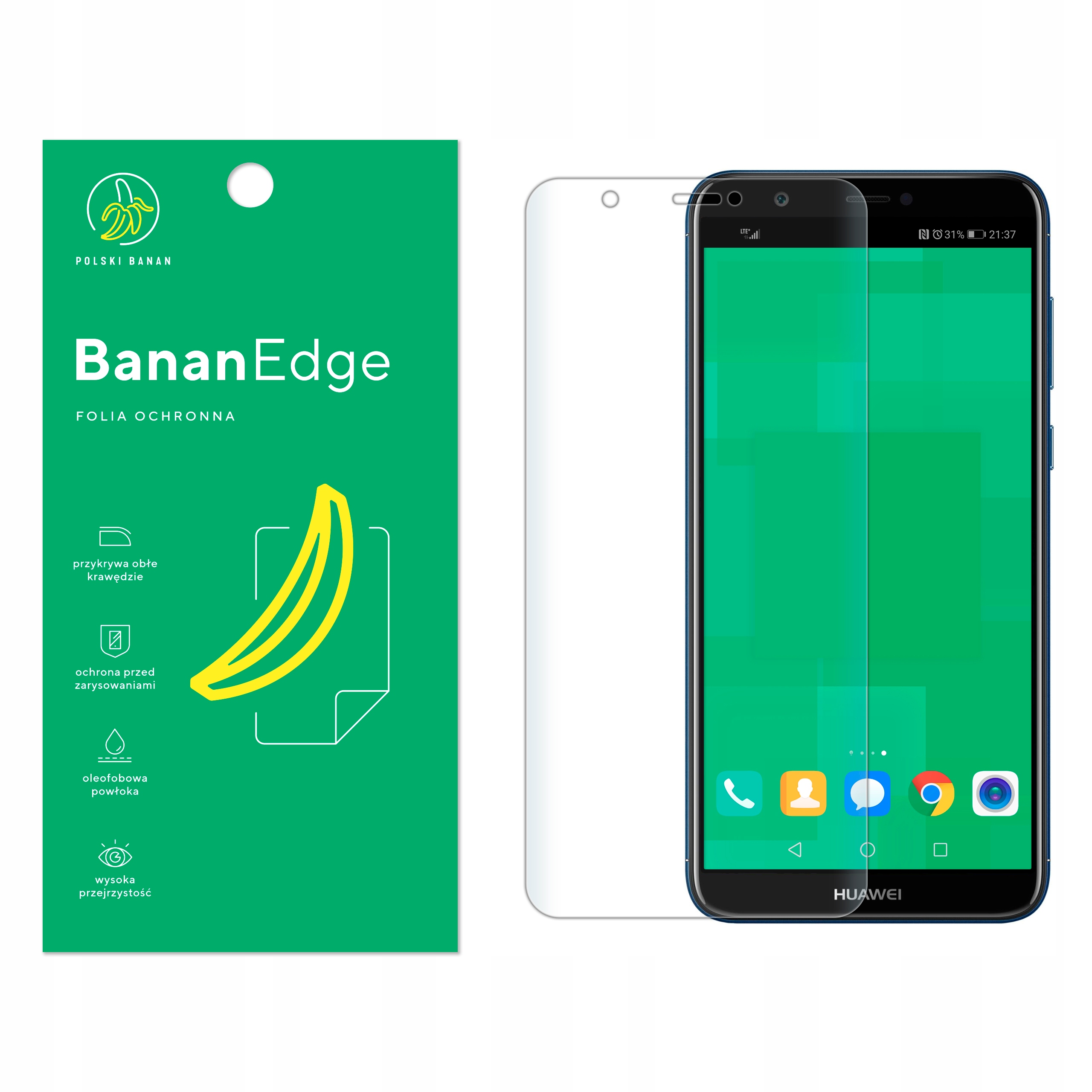 

Folia Ochronna Polski Banan do Huawei P Smart