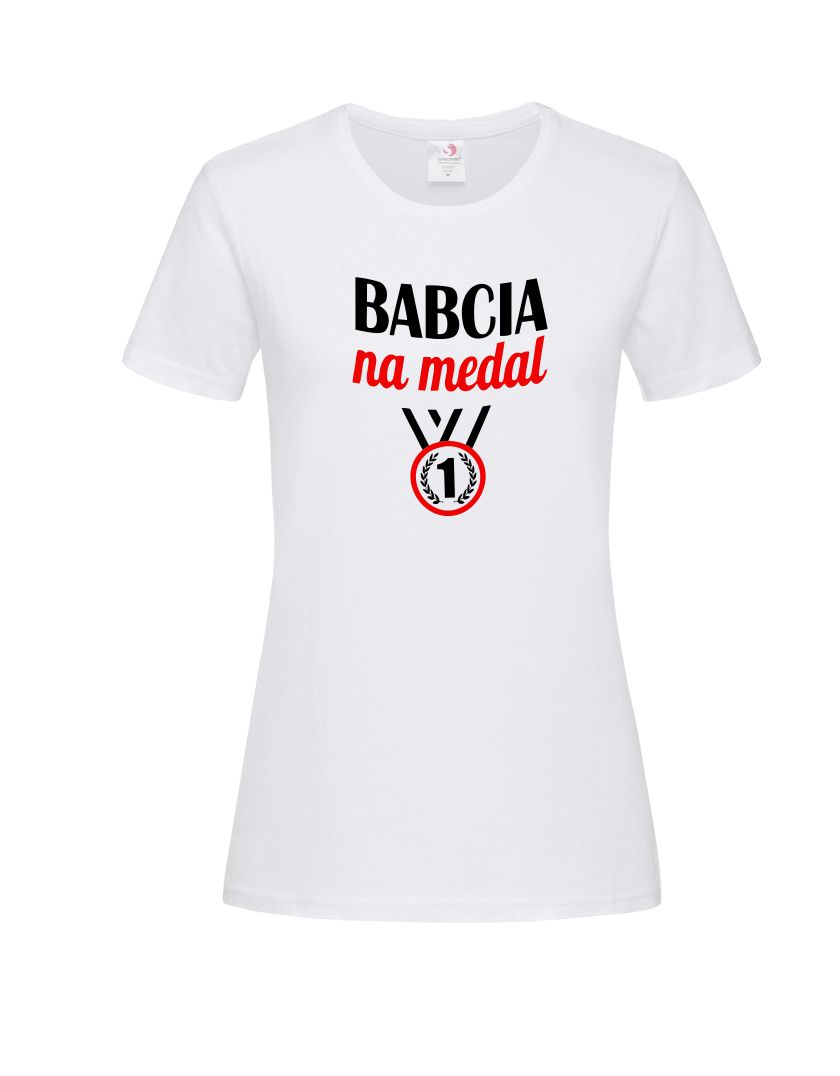 

Koszulka Dla Babci Babcia Na Medal Dzień Babci