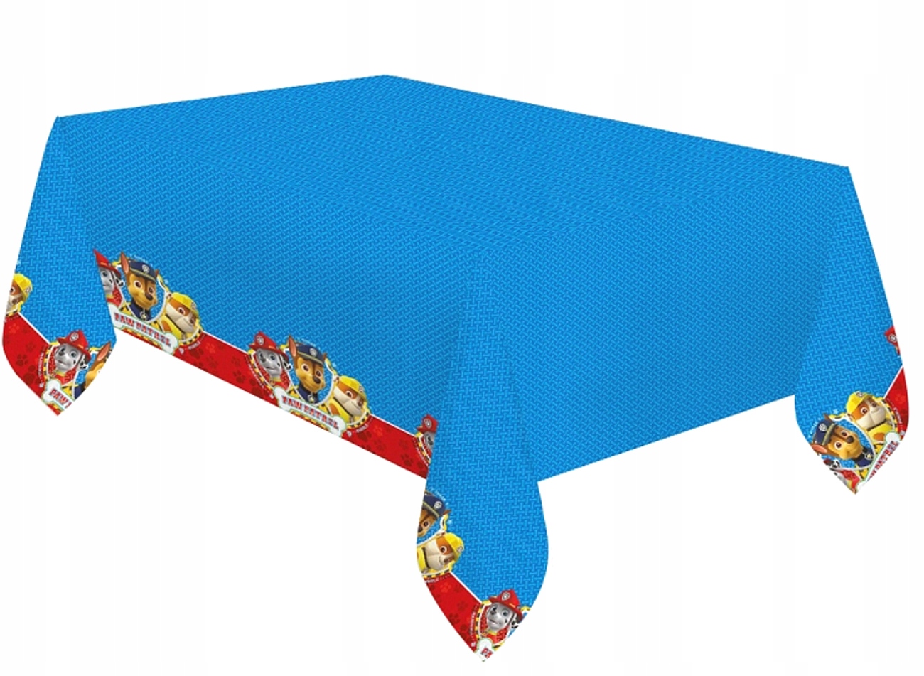 OBRUS FOLIOWY PSI PATROL URODZINY-1,2x1,80m-5444