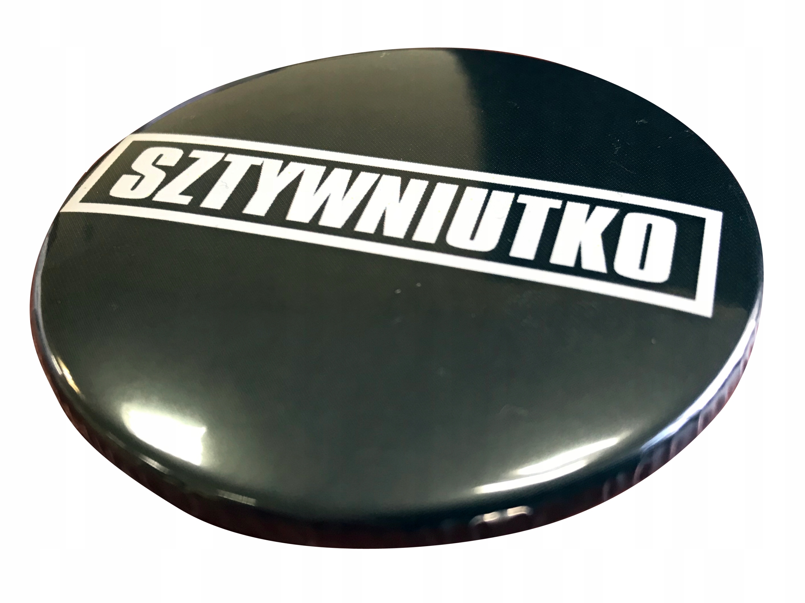 

Button przypinka, pin Sztywniutko kotylion badge