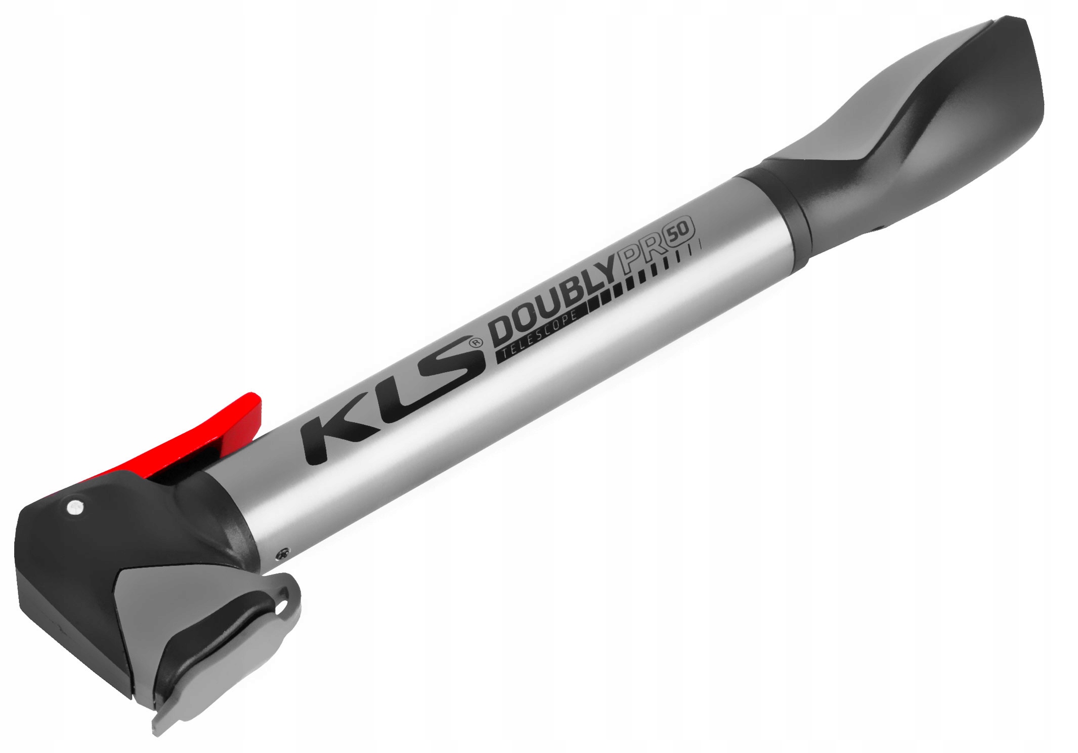 KELLYS Mini pompka DOUBLY PRO 50 100psi/7bar Kolor dominujący czarny